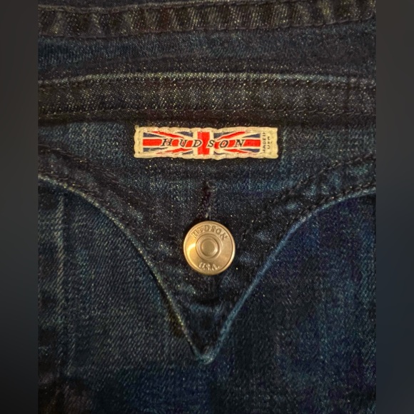 NWT Hudson Signature Bootcut Dark Blue Jeans Size 26 - Picture 9 of 9